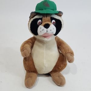 Ranger Rick Raccoon National Wildlife Fed 9" Plush